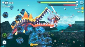 تحميل لعبة Hungry Shark Evolution مهكرة اخر اصدار 2026 للايفون وللاندرويد من ميديا فاير